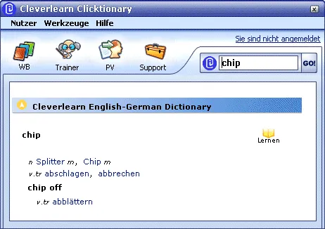 Cleverlearn Clicktionary – language-learning software co-founded by Sven Woltmann