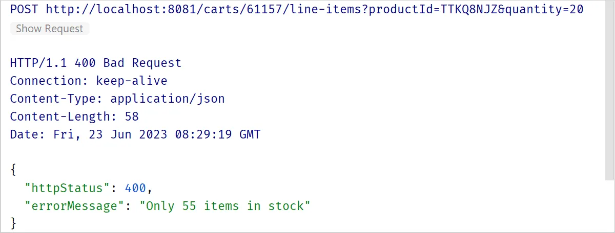 Testing REST controllers in IntelliJ: Bad request